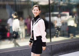 章泽天时装周照片